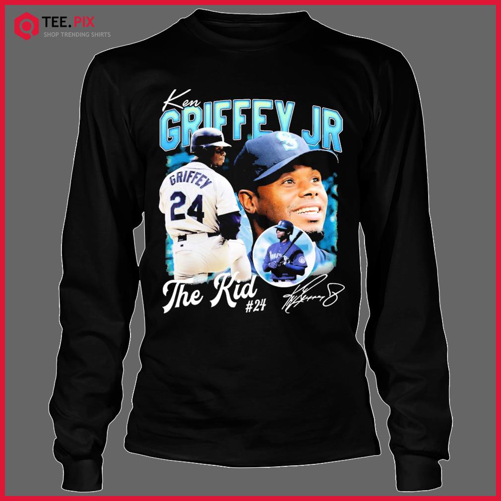 The Kid Baseball Vintage Signature Ken Griffey Jr Shirt