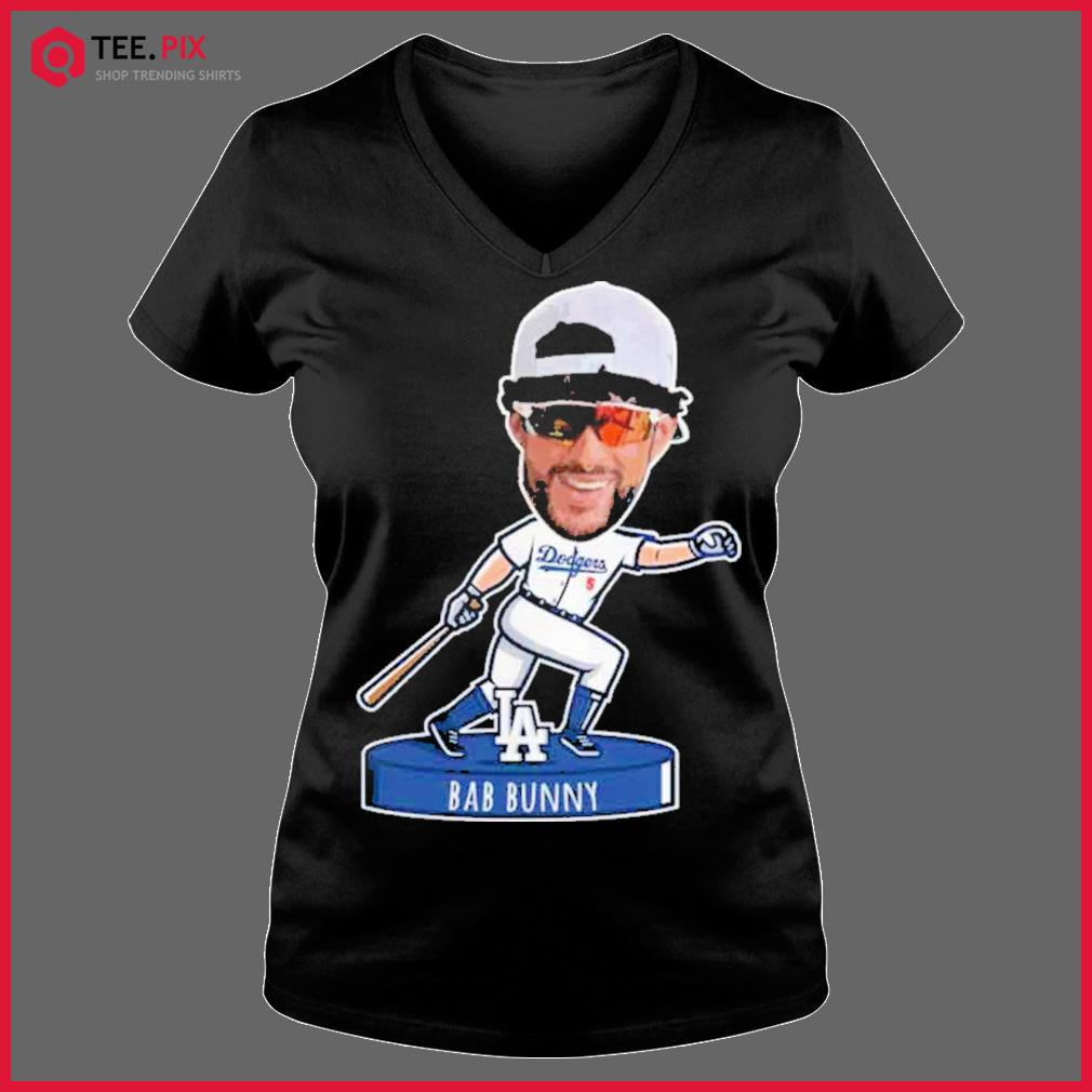 LA Los Angeles Dodgers Bad Bunny Dodgers Meme Shirt - Teespix