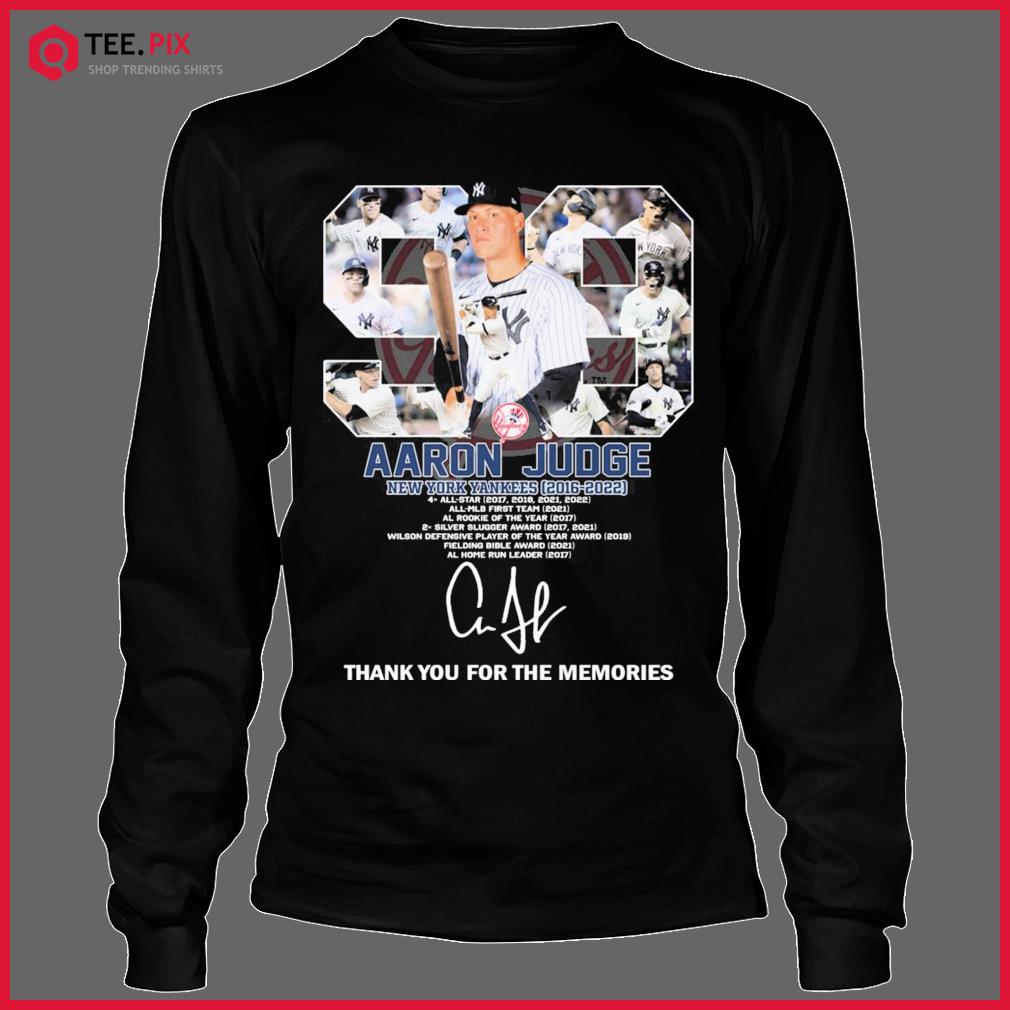 Aaron Judge wearing a New York or Nowhere sweatshirt. This is a