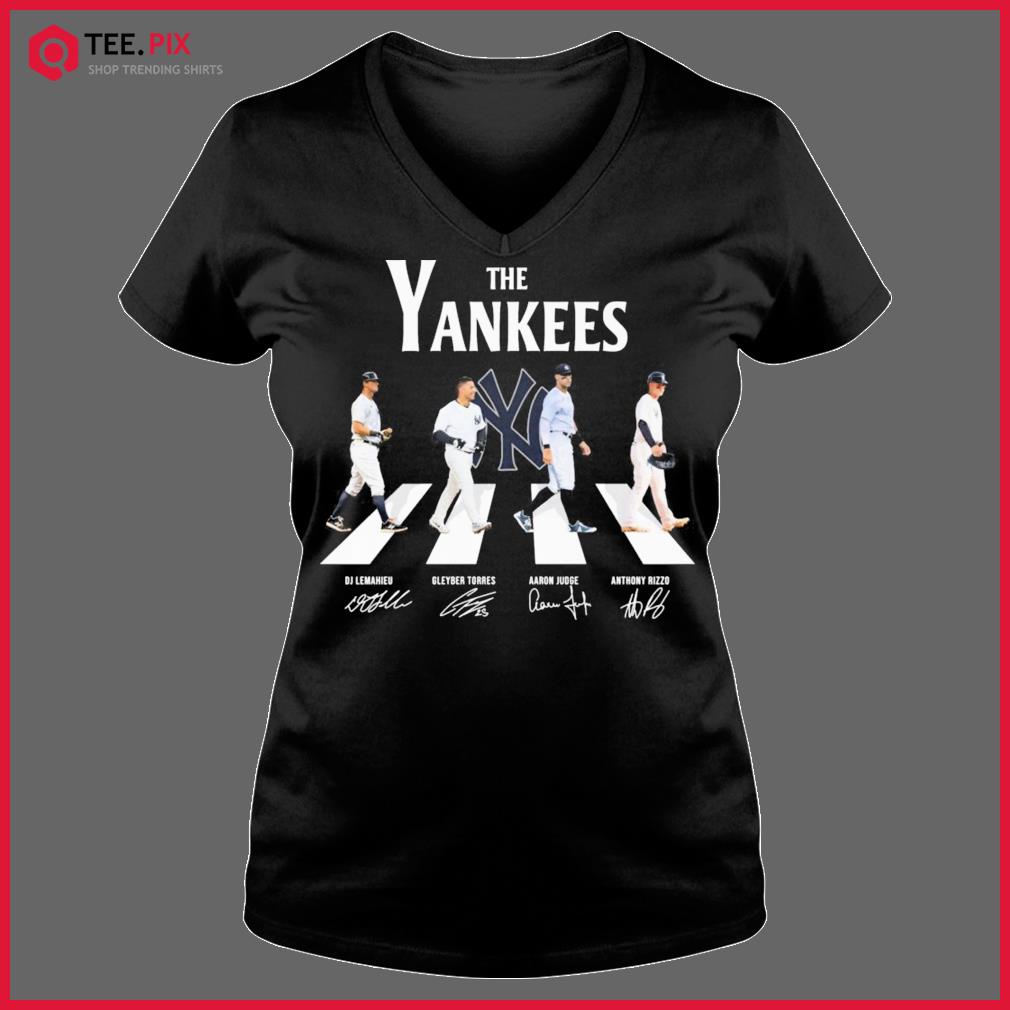 The New York Yankees Abbey Road Dj Lemahieu Gleyber Torres Aaron