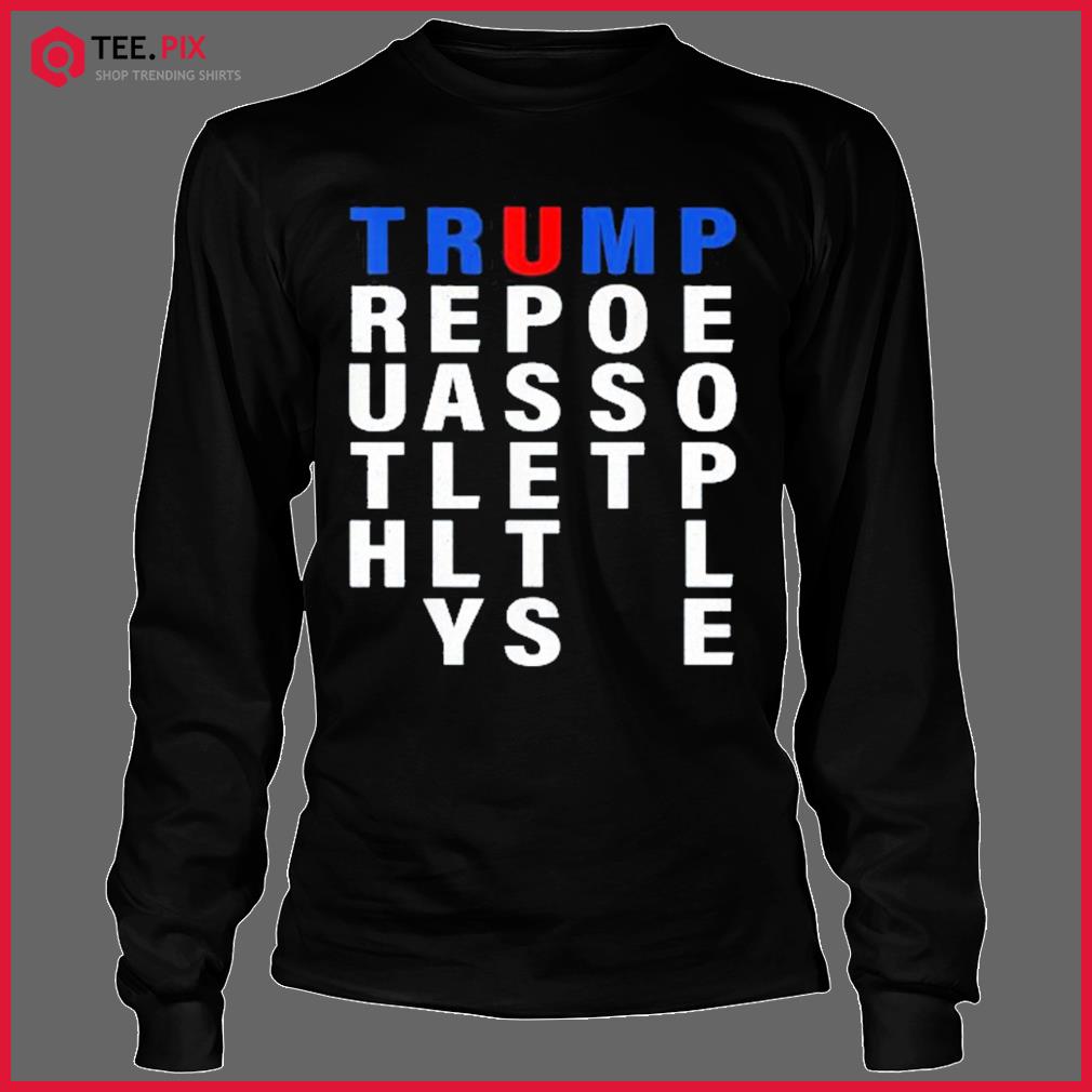 Trump Truth Really Upset Most People Trump 2024 America Flag Shirt Longsleeve Tee