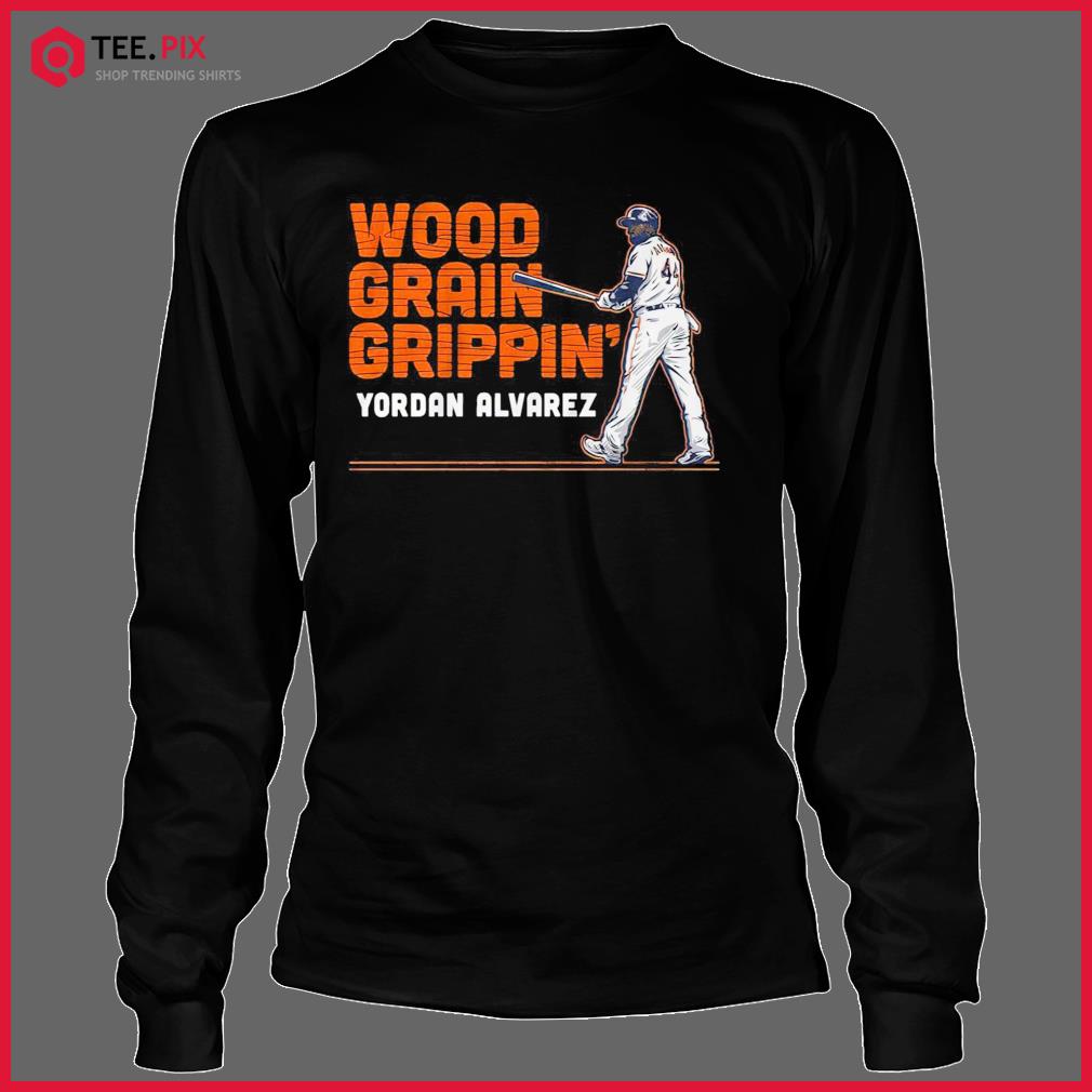 Yordan Alvarez is grippin' wood grain and you need this new shirt