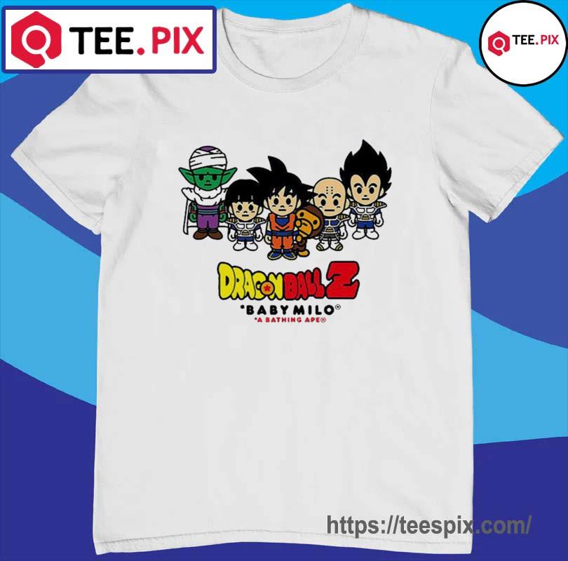 Bape Baby Milo Dragon Ball Z Rare Collab Shirt