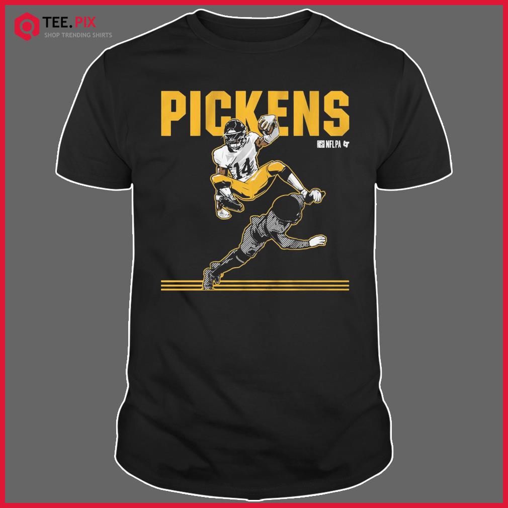 : Long Sleeve Black Steelers Pickens Text Pic T-Shirt : Clothing,  Shoes & Jewelry