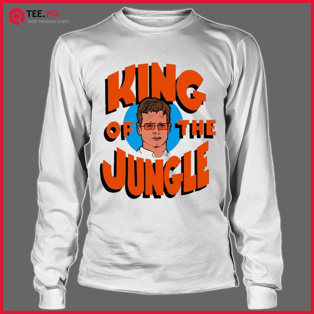 Joe Burrow king of the jungle shirt, hoodie, sweater, long sleeve and tank  top