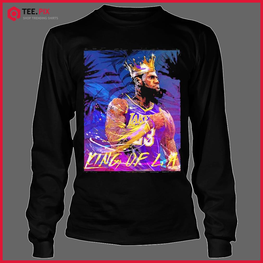 King Lebron James Los Angeles Lakers shirt t-shirt by To-Tee