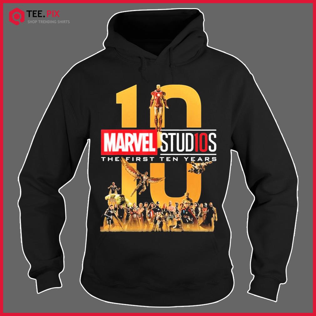 Marvel first ten years hot sale hoodie