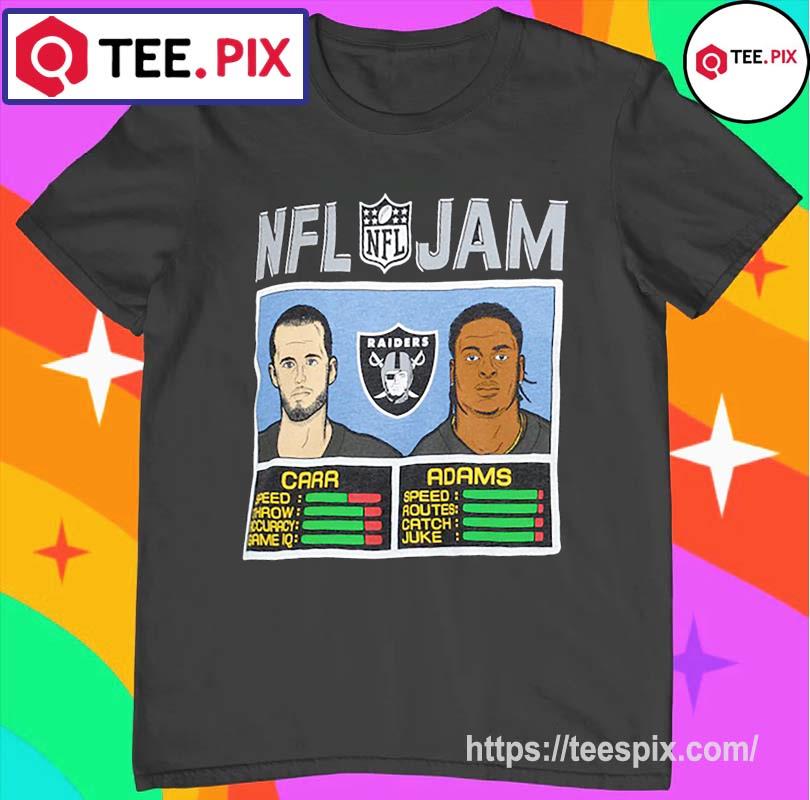 NFL Jam Vegas Raiders Davante Adams and Derek Carr Shirt - Teespix