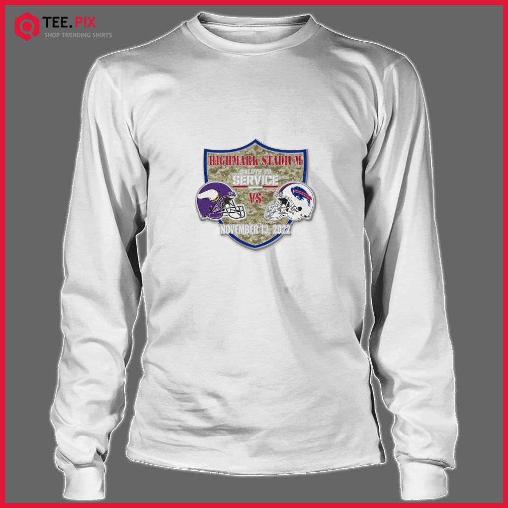 Salute To Service 2022 Buffalo Bills Vs Minnesota Vikings Shirt, hoodie,  sweater, long sleeve and tank top