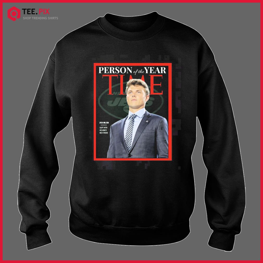 Zach Wilson time person of the year shirt, hoodie, sweater, long