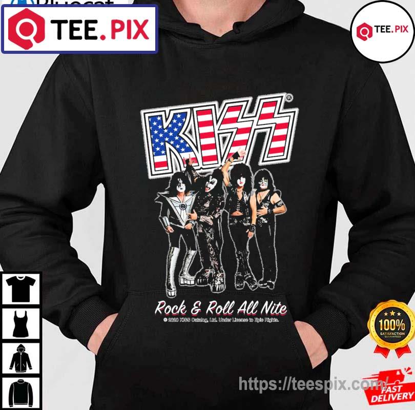 KISS Rock and Roll All Night Group T-Shirt XL (46-48)