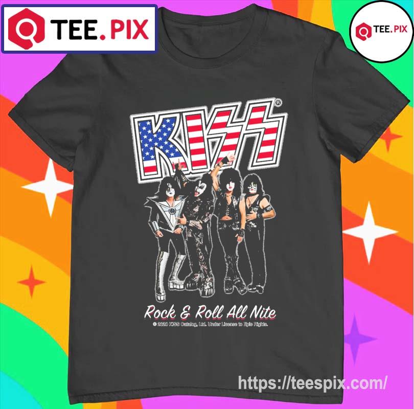 KISS Rock and Roll All Night Group T-Shirt XL (46-48)
