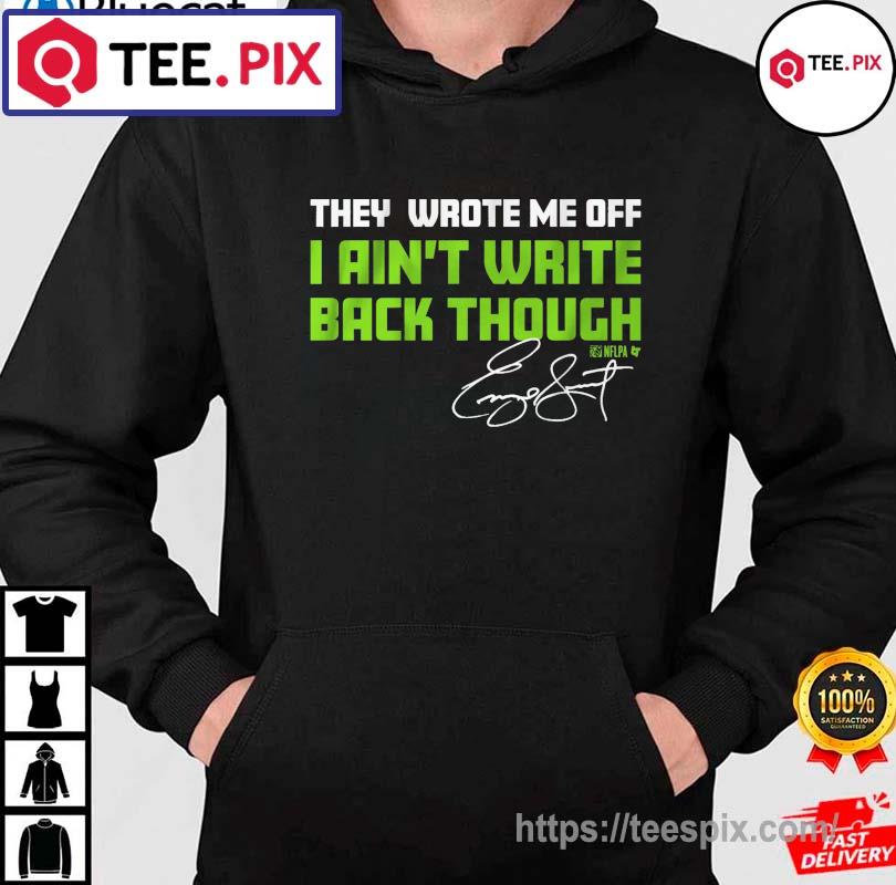 Geno Smith I Ain't Write Back Though Signature Shirt - Teespix - Store  Fashion LLC