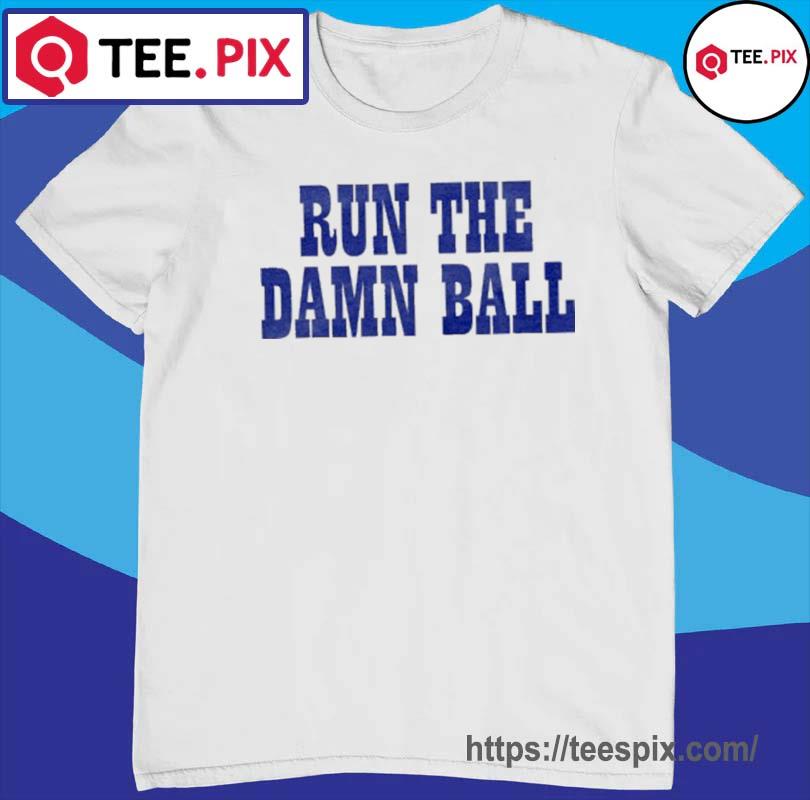 Run The Damn Ball Sticker