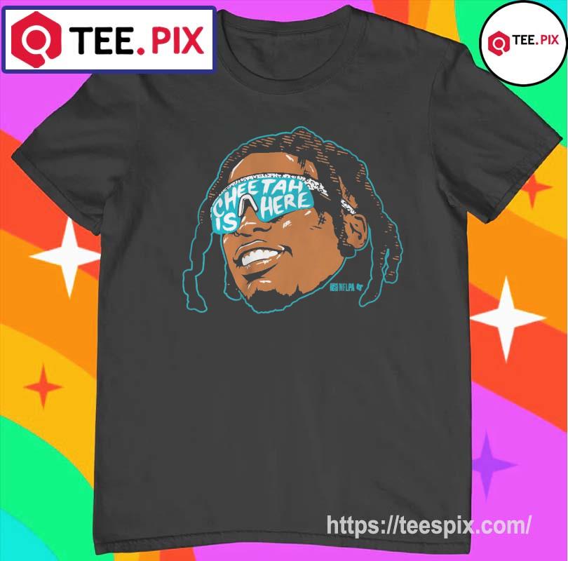 Miami Dolphins Tyreek Hill Cheetah Is Here Shirt - Teespix - Store