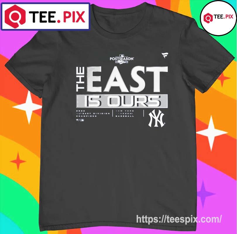 New York Yankees 2022 AL East Division Champions Locker Room T-Shirt