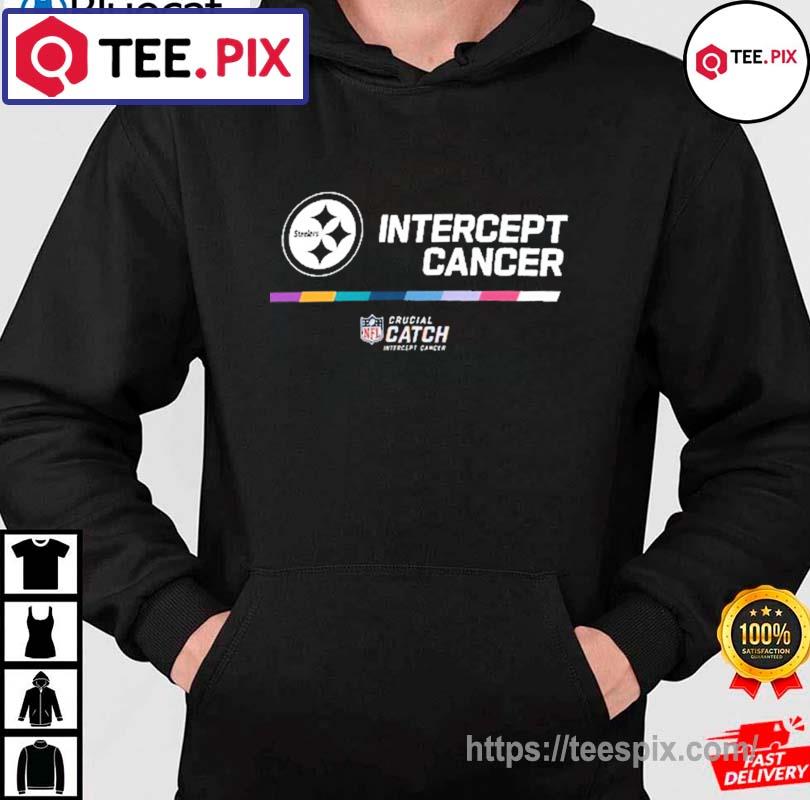 NEW Crucial Catch Intercept Cancer Pittsburgh Steelers Custom