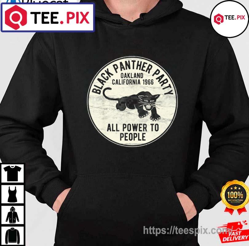 vintage black panther party shirt