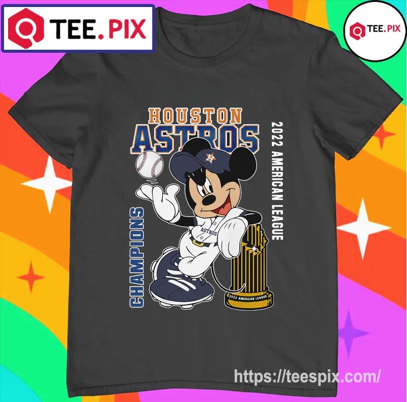 Official Mickey Mouse Houston Astros 2022 American League