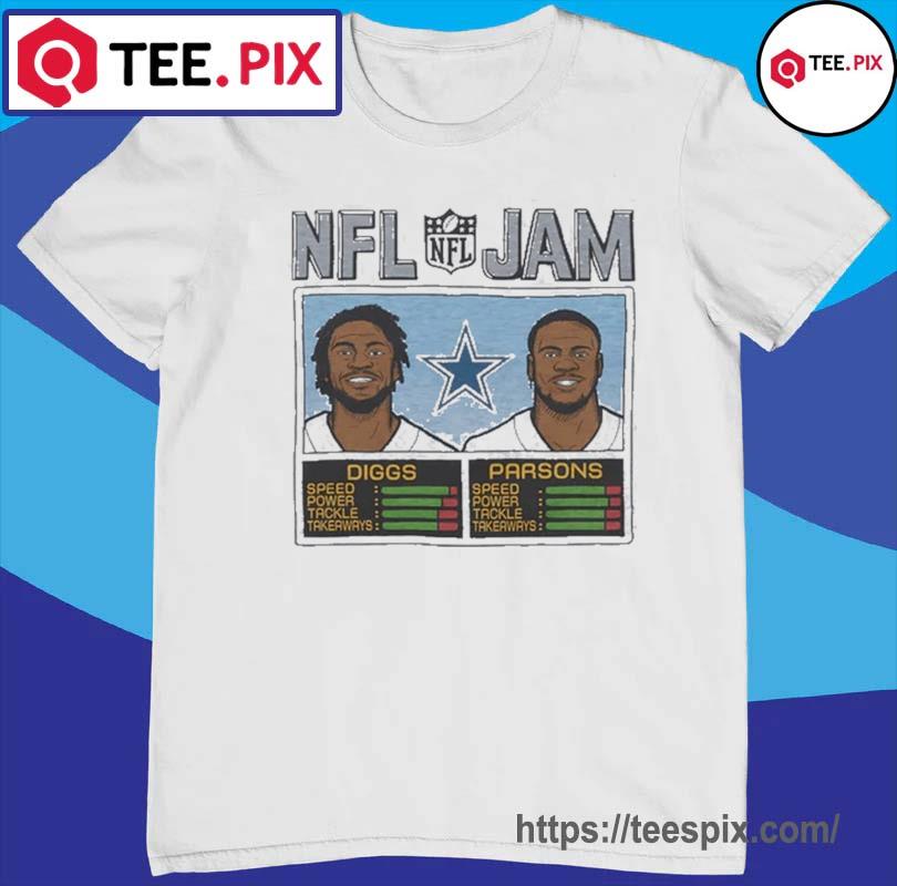 NFL Jam Cowboys Diggs And Parsons Shirt - Teespix - Store Fashion LLC