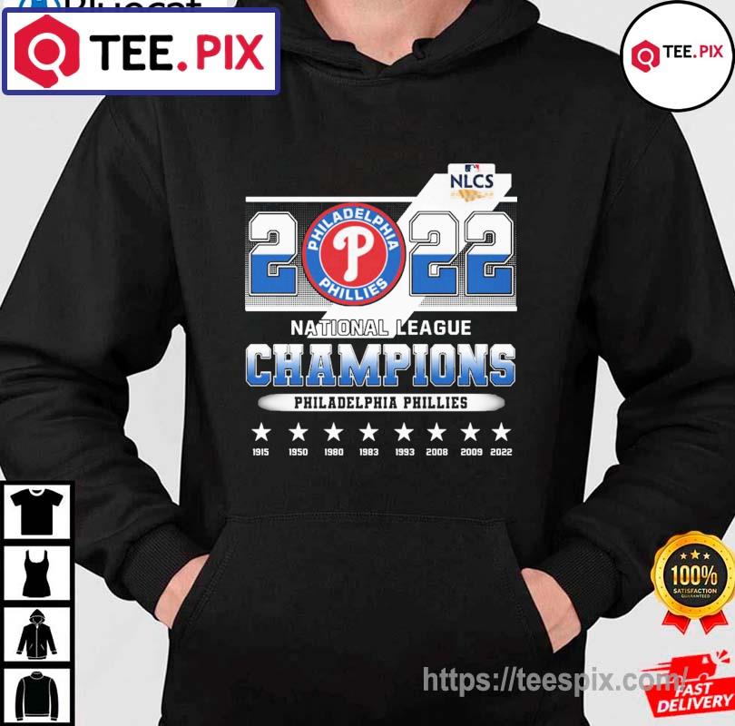 Official Nlcs 2022 philadelphia phillies national league champions Shirt,  hoodie, tank top, sweater and long sleeve t-shirt