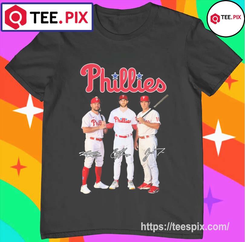 Official Bryce Harper J. T. Realmuto And Kyle Schwarber