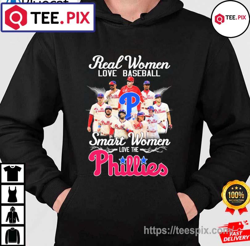 Official Real Women Love Baseball Smart Women Love The Philadelphia Phillies  2022 Signatures Shirt - Teespix - Store Fashion LLC