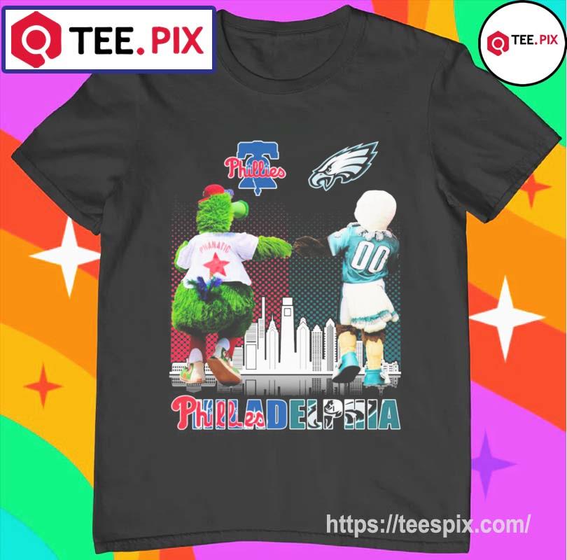 Philadelphia Sports Mascots Phillie Phanatic and Swoop shirt, hoodie,  sweater, long sleeve and tank top