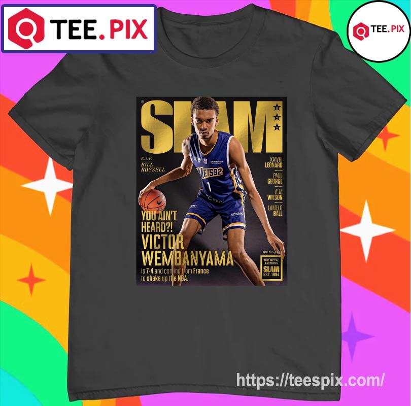 Slam Victor Wembanyama cover shirt, hoodie, sweater, long sleeve and tank  top