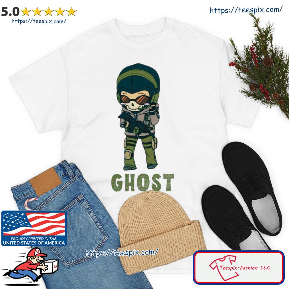 Chibi Simon Ghost Riley Face Funny Call Of Duty Unisex T-Shirt - Teeruto