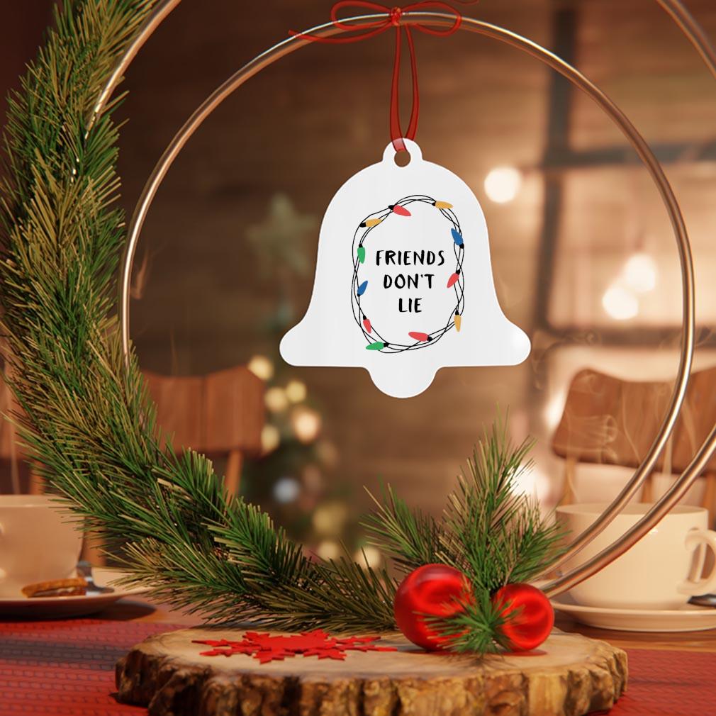Stranger Things 4 Friends Don't Lie Christmas Ornament Heart Shape - The  Wholesale T-Shirts By VinCo