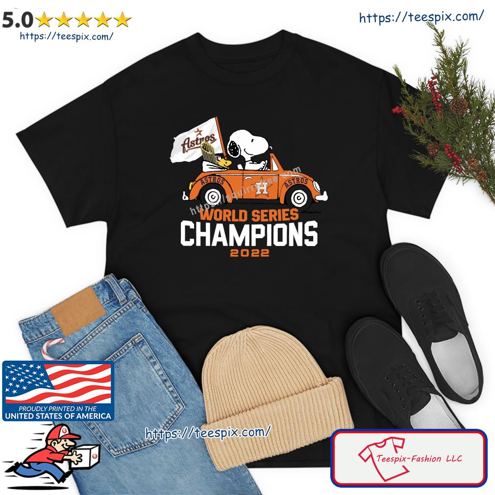 Snoopy And Woodstock Houston Astros 2022 World Series Champions Shirt