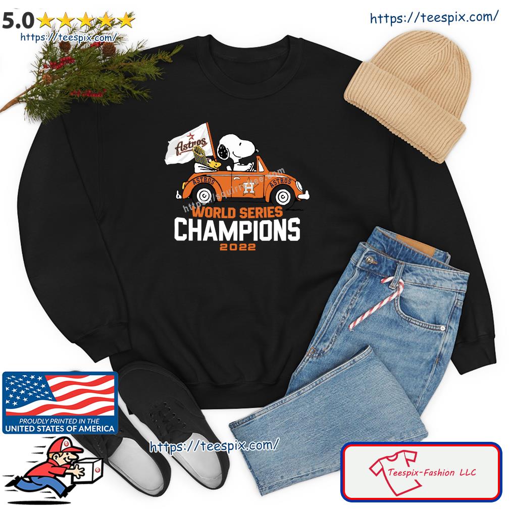 Snoopy and Woodstock Houston Astros World Series Champions 2022 shirt,  hoodie, sweater, long sleeve and tank top