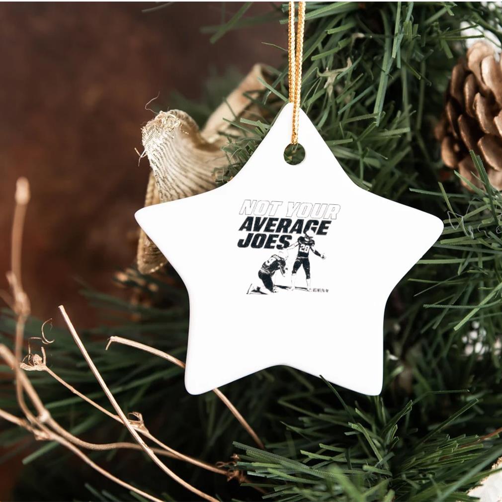 Joe Burrow & Joe Mixon Not Your Average Joes Ornament Christmas - Teespix -  Store Fashion LLC