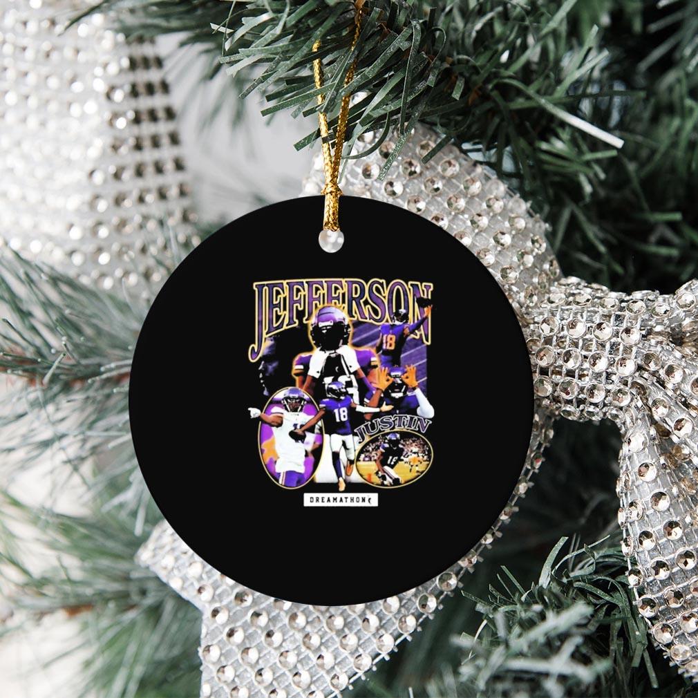 Justin Jefferson Dreams Ornament Christmas - Teespix - Store Fashion LLC