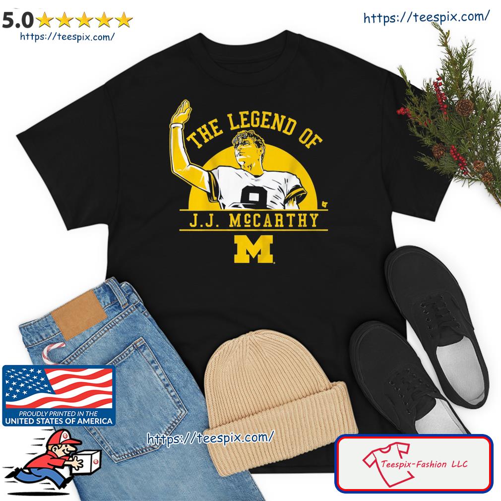 Michigan Wolverines The Legend Of J.J. Mccarthy Shirt