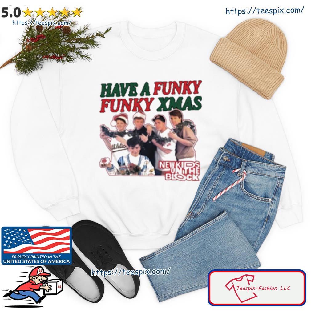 Nkotb on sale christmas sweater