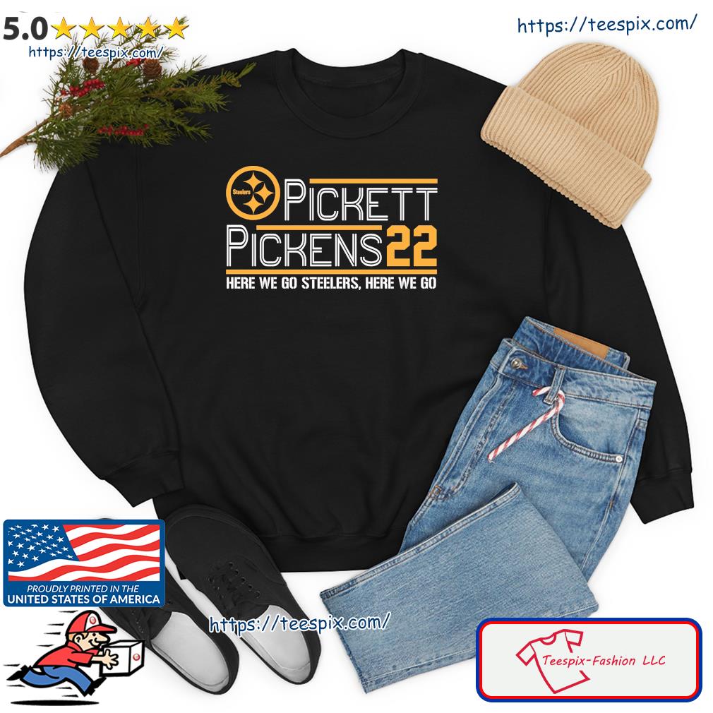 Kenny Pickett, George Pickens 2022 T-Shirt, Pittsburgh Steelers