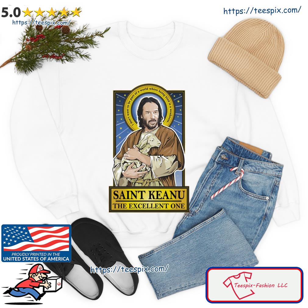 saint keanu shirt