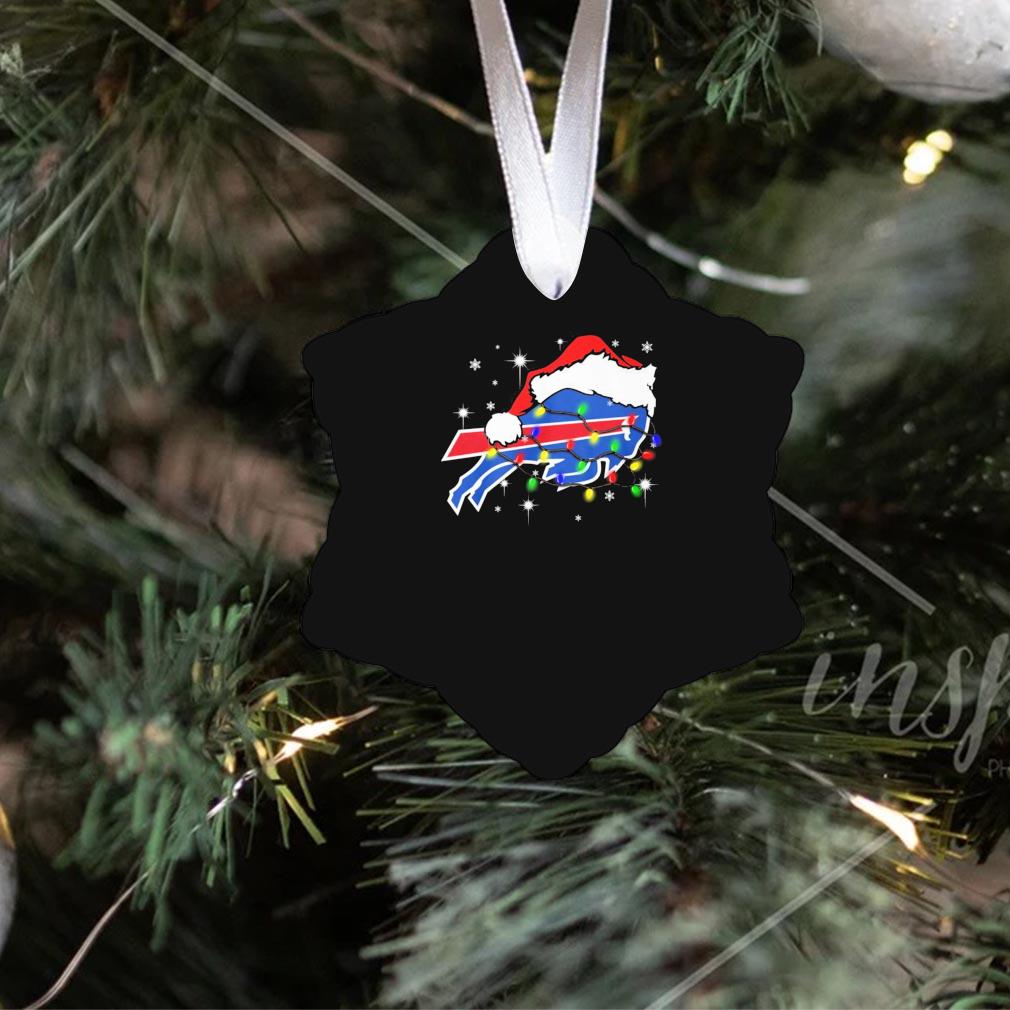 Buffalo Bills Photoprint Santa Ornament FOCO