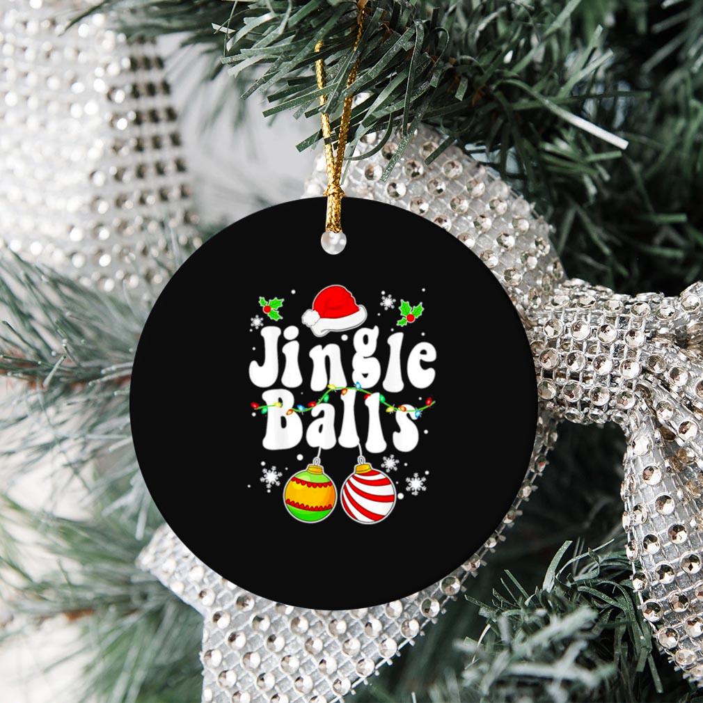 Tinsel Tits And Jingle Balls Matching Christmas Couple Ornament Christmas - Teespix - Store Fashion LLC