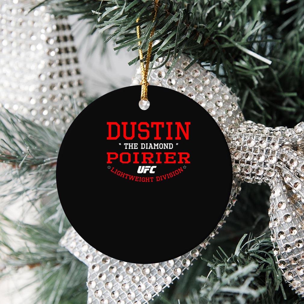 Ufc Dustin Poirier Ornament Christmas - Teespix - Store Fashion LLC