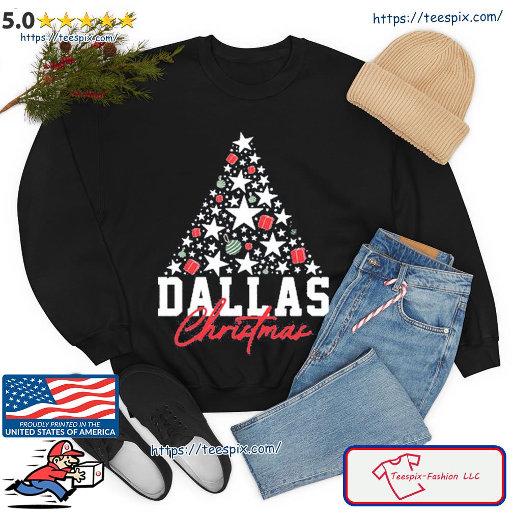 Dallas Cowboys Christmas Tree Christmas Shirt