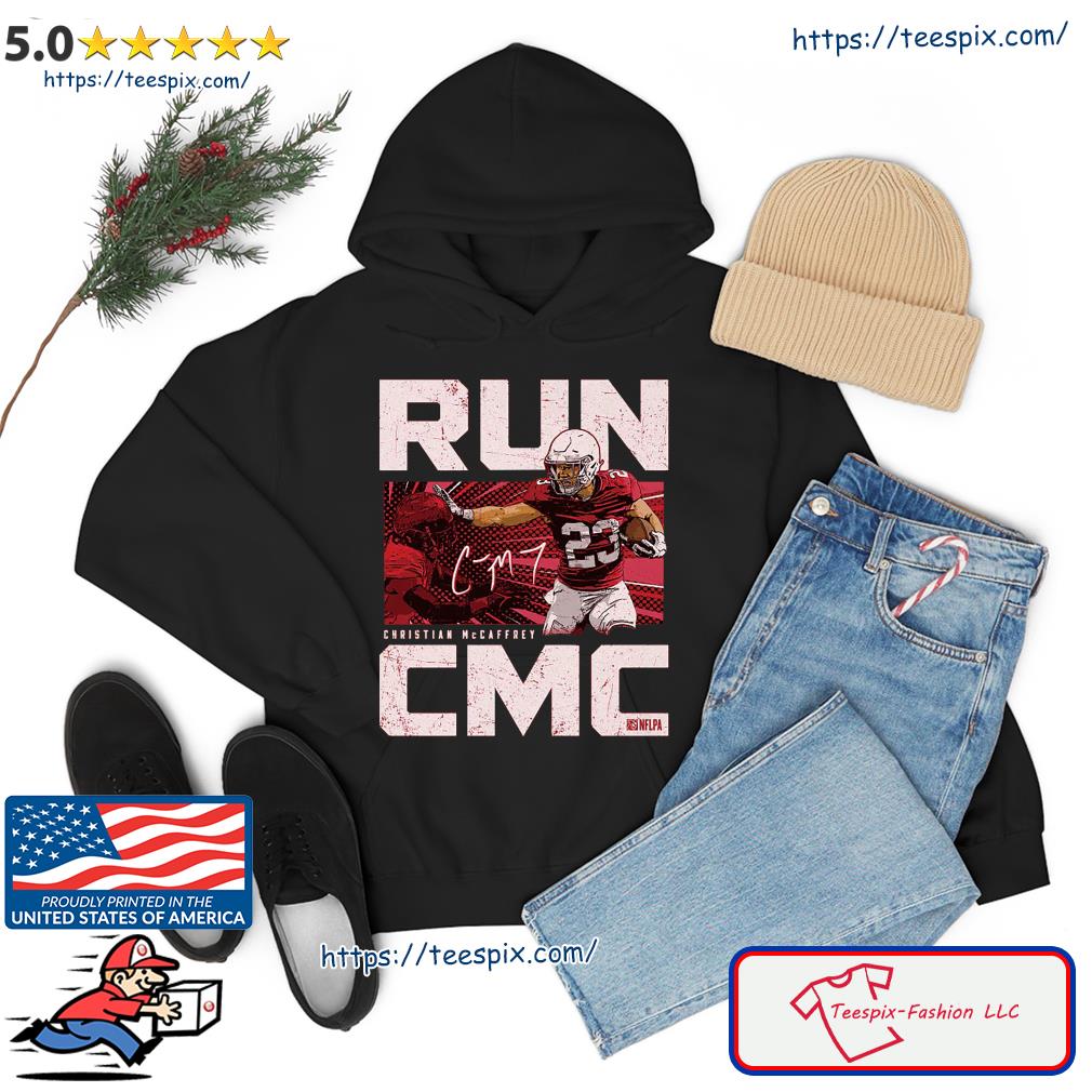 Christian McCaffrey San Francisco Run CMC Metal Unisex T-Shirt