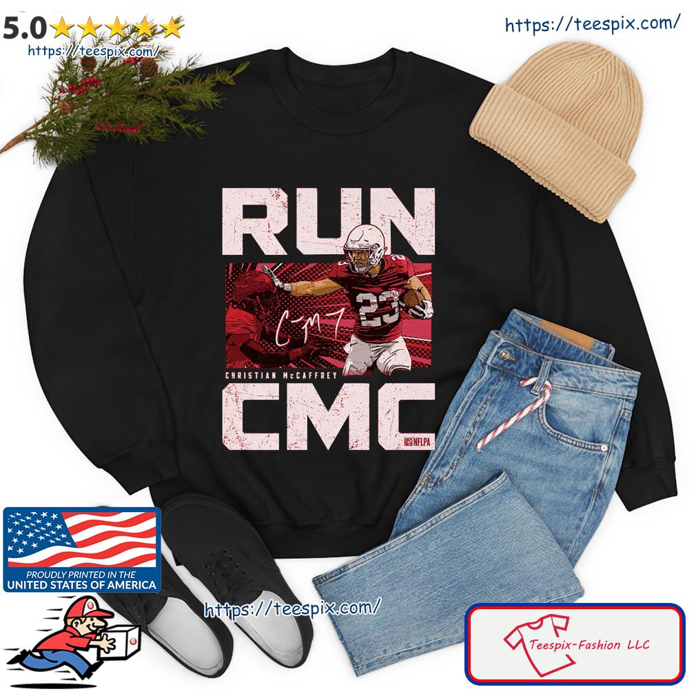 Christian Mccaffrey Sweatshirt, San Francisco Short Sleeve Crewneck