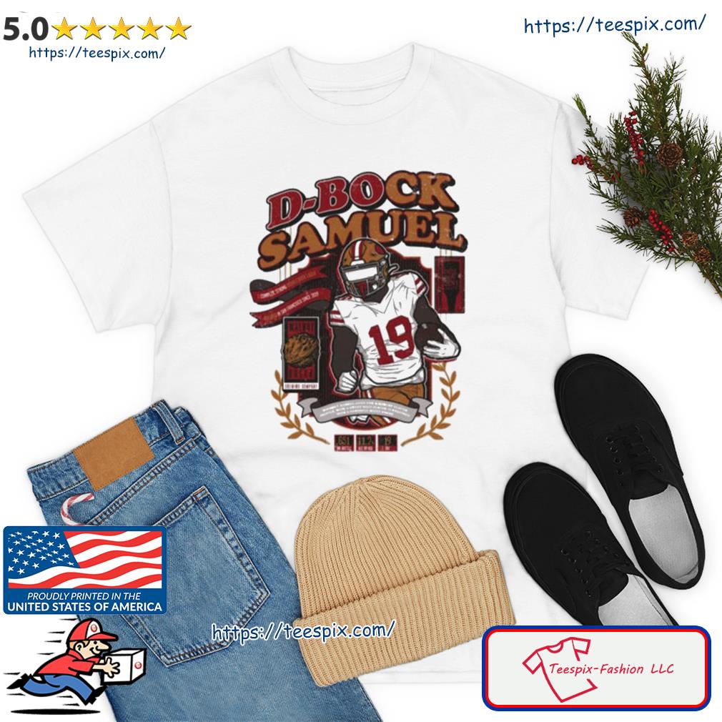 D-Bock Samuel #19 Deebo Samuel Jersey Vintage Shirt - Teespix - Store  Fashion LLC