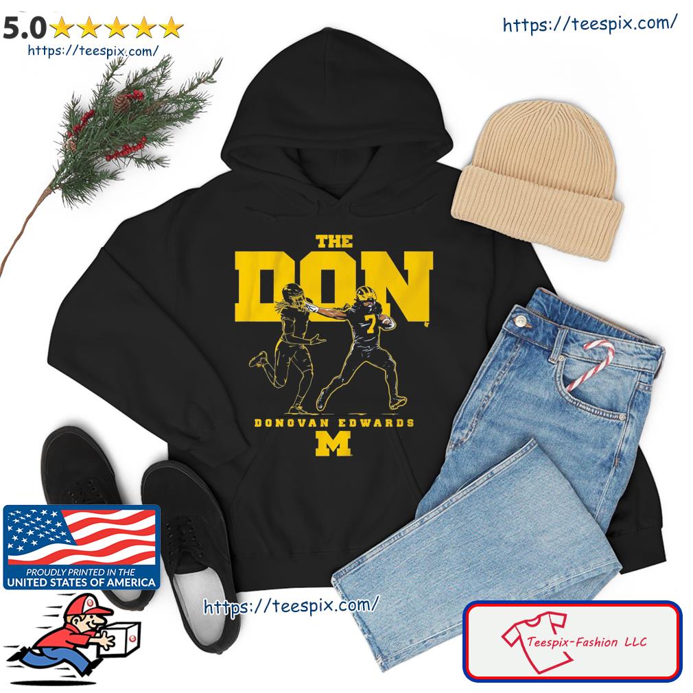 Michigan Football Donovan Edwards 7 shirt, hoodie, sweater, long