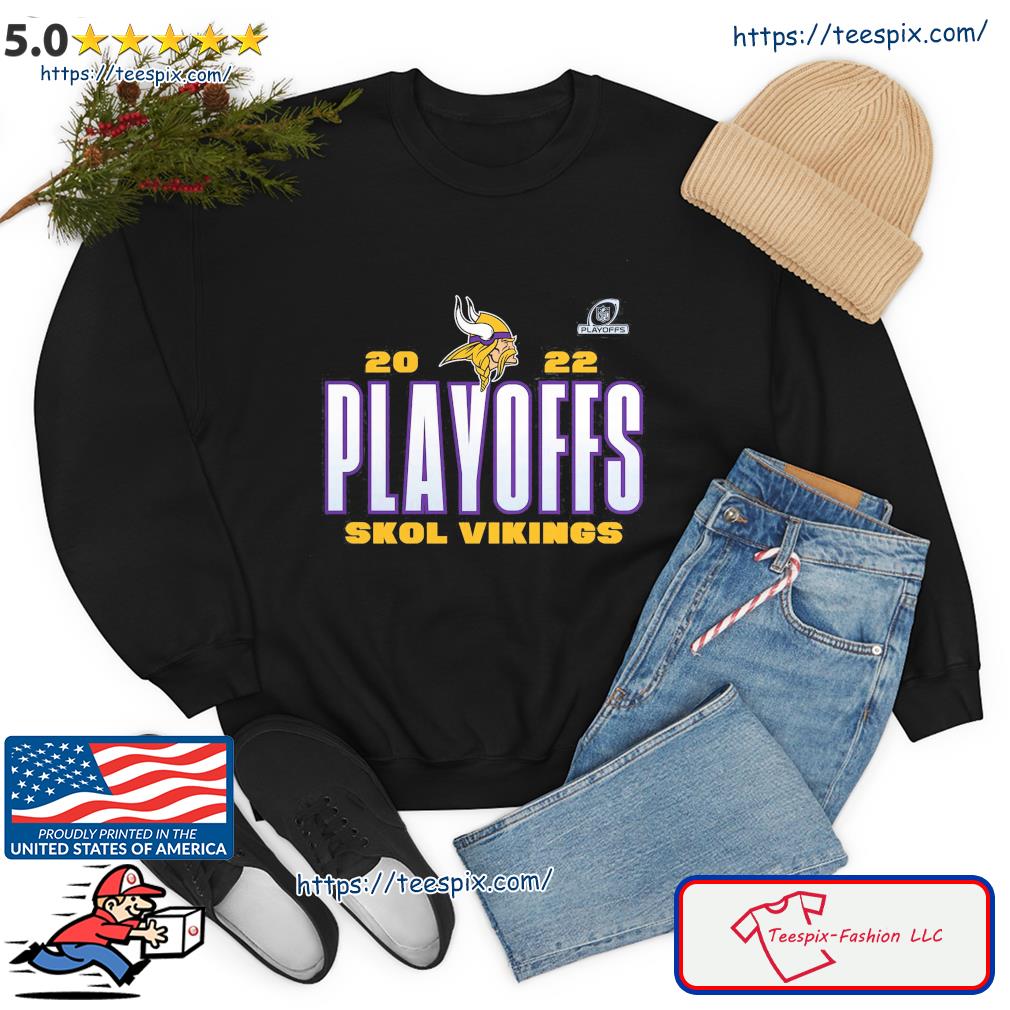 2022 Playoffs Skol Vikings Playoffs shirt, hoodie, sweater, long