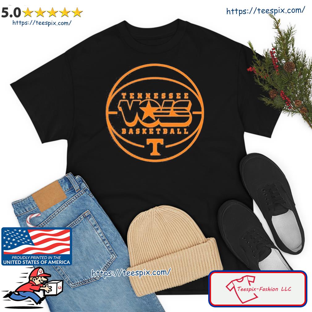 Tennessee Basketball Vols Star Big Ball Shirt