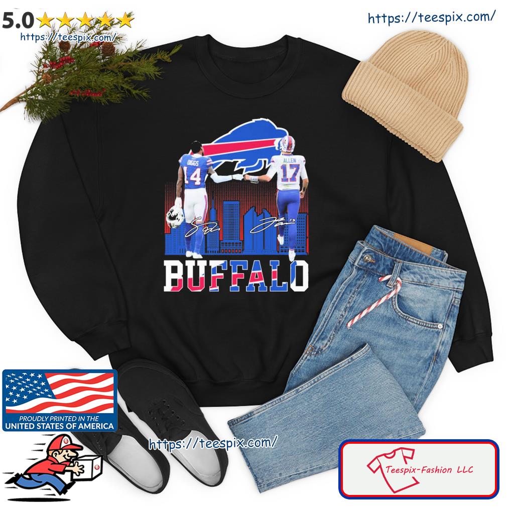 Buffalo Bills Stefon Diggs And Josh Allen Signatures shirt, hoodie, sweater,  long sleeve and tank top